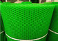 Zielona płaska siatka z tworzywa sztucznego Hdpe 10X10mm w łowieniu rasowym