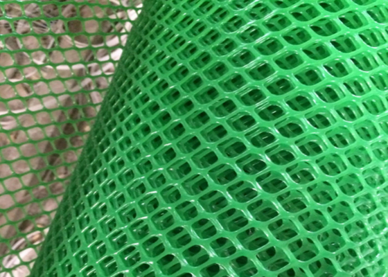 Płaska siatka z zielonego tworzywa sztucznego Apeture o wymiarach 10x10 mm Hdpe do wędkowania